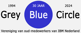 Grey Blue Circle